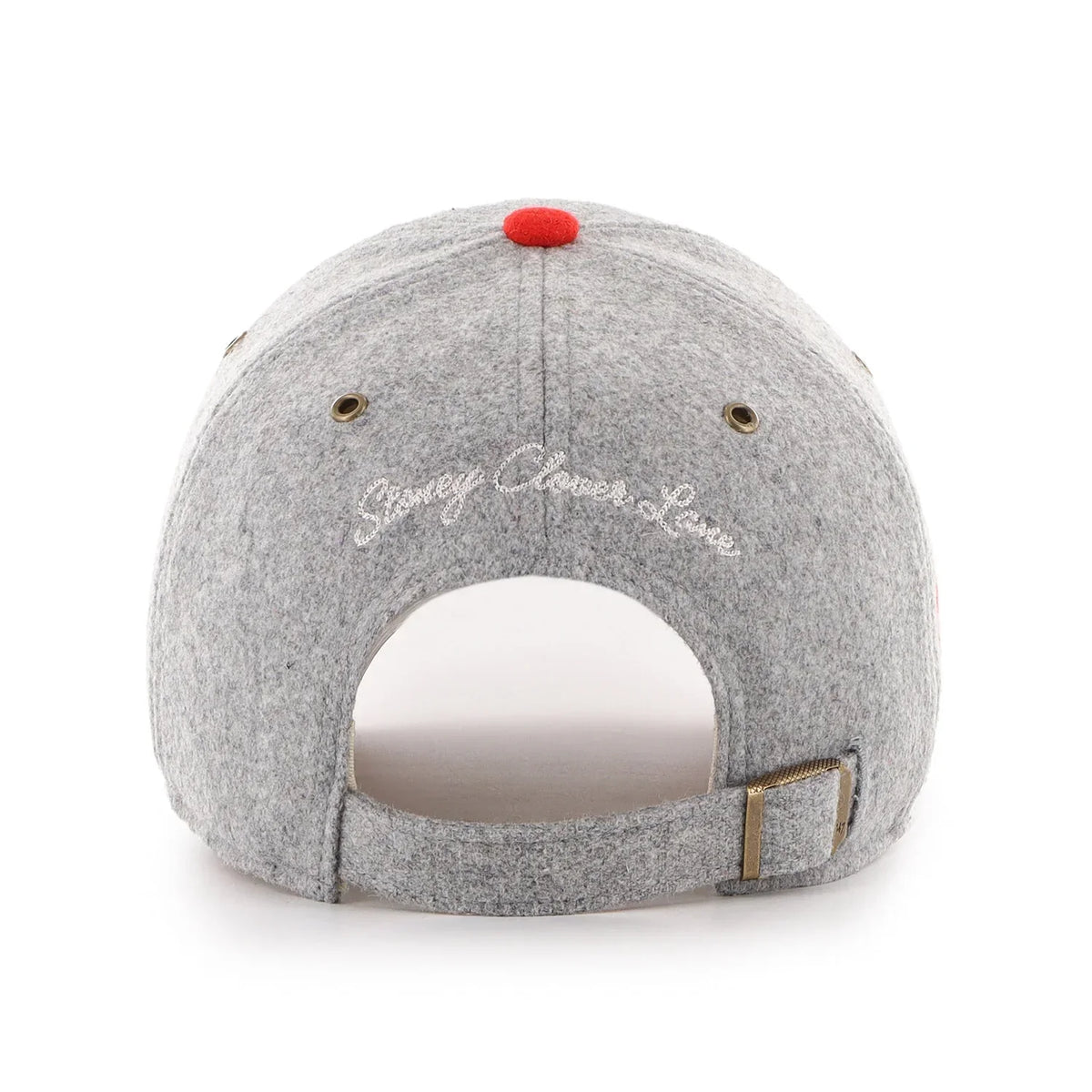 '47 Stoney Clover Lane X San Francisco 49ers Block Clean Up Hat in Gray/Scarlet